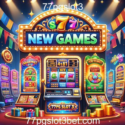 Descubra os Novos Jogos no 77pgslot3